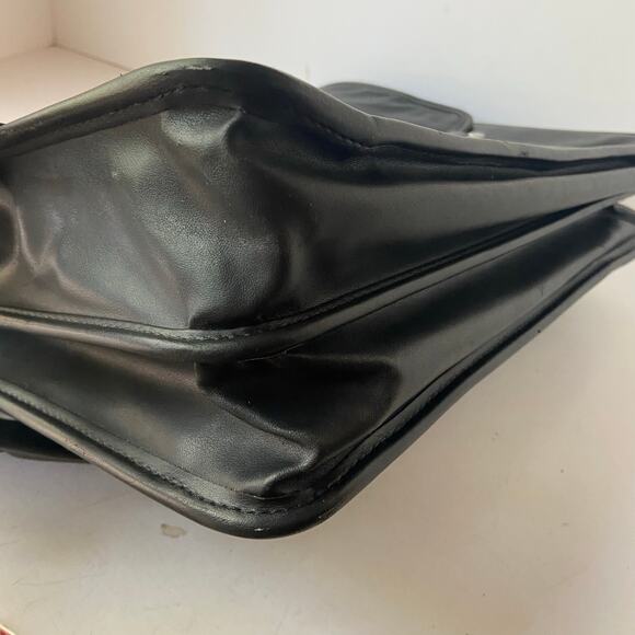 Protocol Leather Briefcase Messenger Bag Satchel Attaché Laptop Case Expandable - Picture 7 of 16